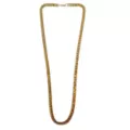 Goldtone Woven Chain Necklace at Spencer's