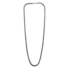 Silvertone Box Chain Necklace at Spencer's