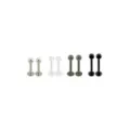 Multi-Pack G23 Titanium Silvertone and Black Labrets 8 Pack - 16 Gauge at Spencer's