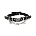 CZ Butterfly Chain Dangle Choker Necklace at Spencer's