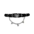 CZ Butterfly Chain Dangle Choker Necklace at Spencer's