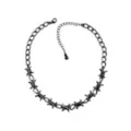 Silvertone Barbed Wire Choker Necklace at Spencer's