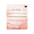 Multi-Pack Rose Quartz Beaded Bracelets - 5 Pack at Spencer's