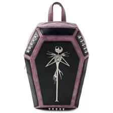 Jack Skellington Spiked Coffin Mini Backpack - The Nightmare Before Christmas at Spencer's