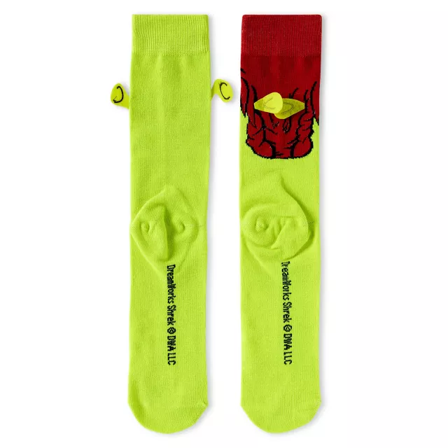 3D Shrek and Fiona Crew Socks at Spencer's