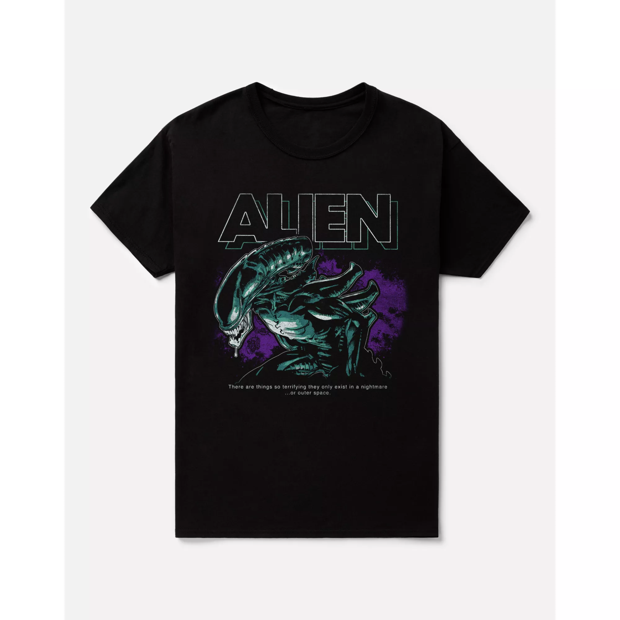 Alien Nebula Outer Space T Shirt - Alien vs. Predator at Spencer's