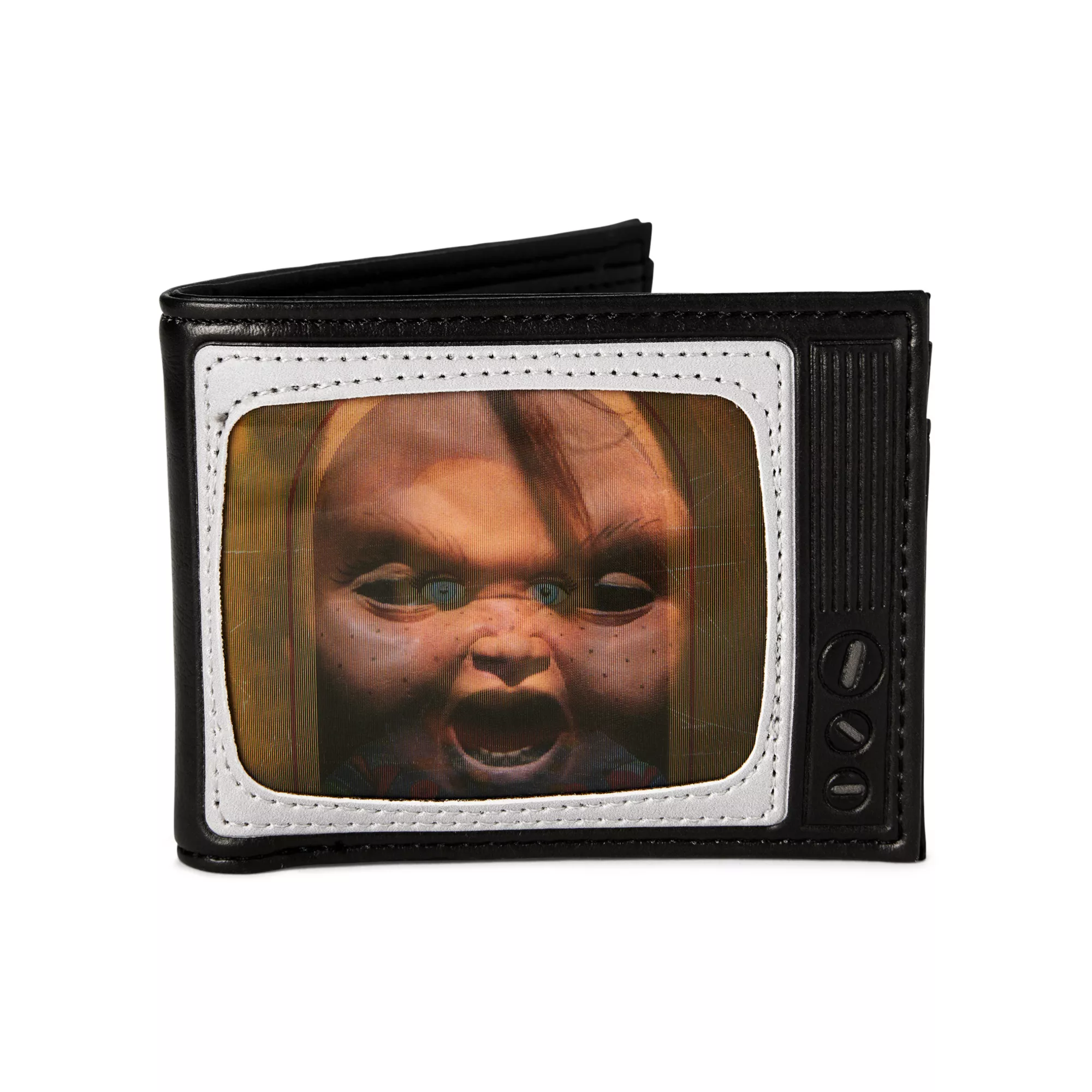 Chucky Lenticular TV Bifold Wallet at Spencer's