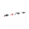 Multi-Pack CZ Snake Heart Bone Nose Rings and Hoop Nose Rings 6 Pack - 20 Gauge at Spencer's