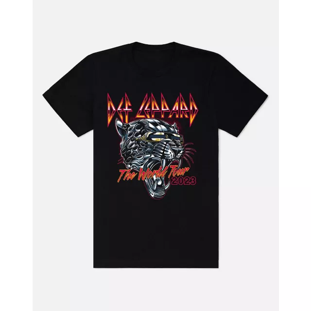 Def Leppard 2023 World Tour T Shirt at Spencer's