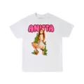 White Anitta T Shirt at Spencer's