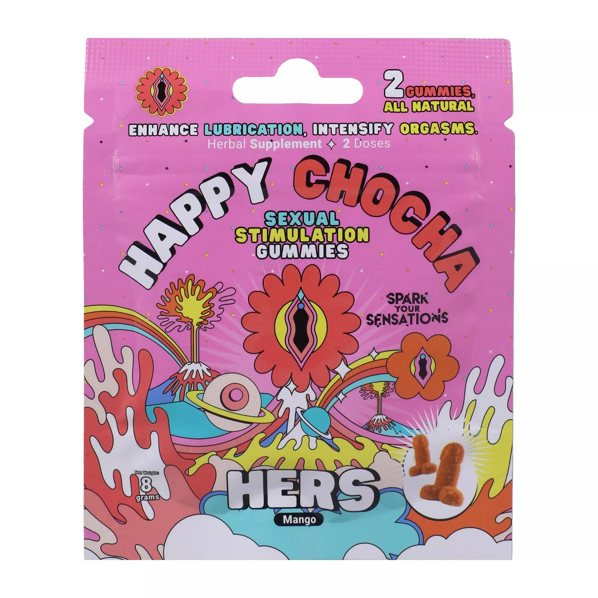 Happy Chocha Sexual Stimulation Gummies – 2 Pack at Spencer's