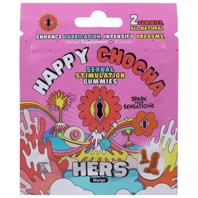 Happy Chocha Sexual Stimulation Gummies – 2 Pack at Spencer's