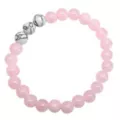 Pink and White Marble Long Distance Bracelets - 2 Pack at Spencer's