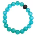 Teal and Black Long Distance Beaded Bracelets - 2 Pack at Spencer's