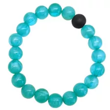 Teal and Black Long Distance Beaded Bracelets - 2 Pack at Spencer's