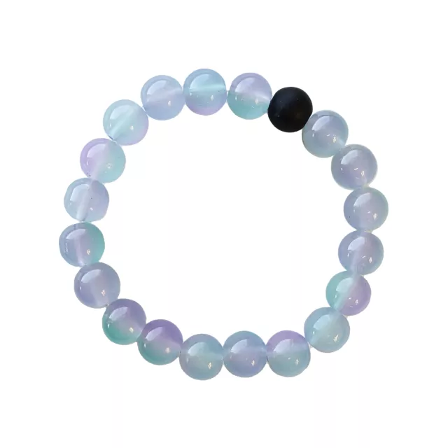 Black and Opalescent Long Distance Bracelets at Spencer's