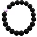 Black and Purple Swirl Long Distance Beaded Bracelets - 2 Pack at Spencer's