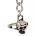 Skull Spike Hand Bracelet at Spencer's