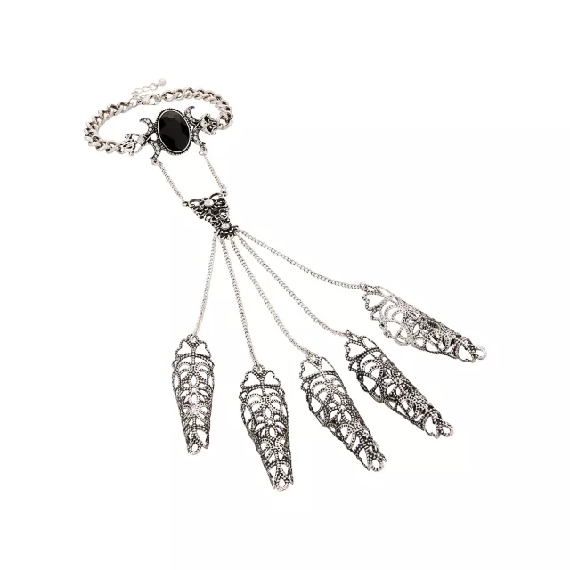 Sharp Nail Hand Bracelet at Spencer's