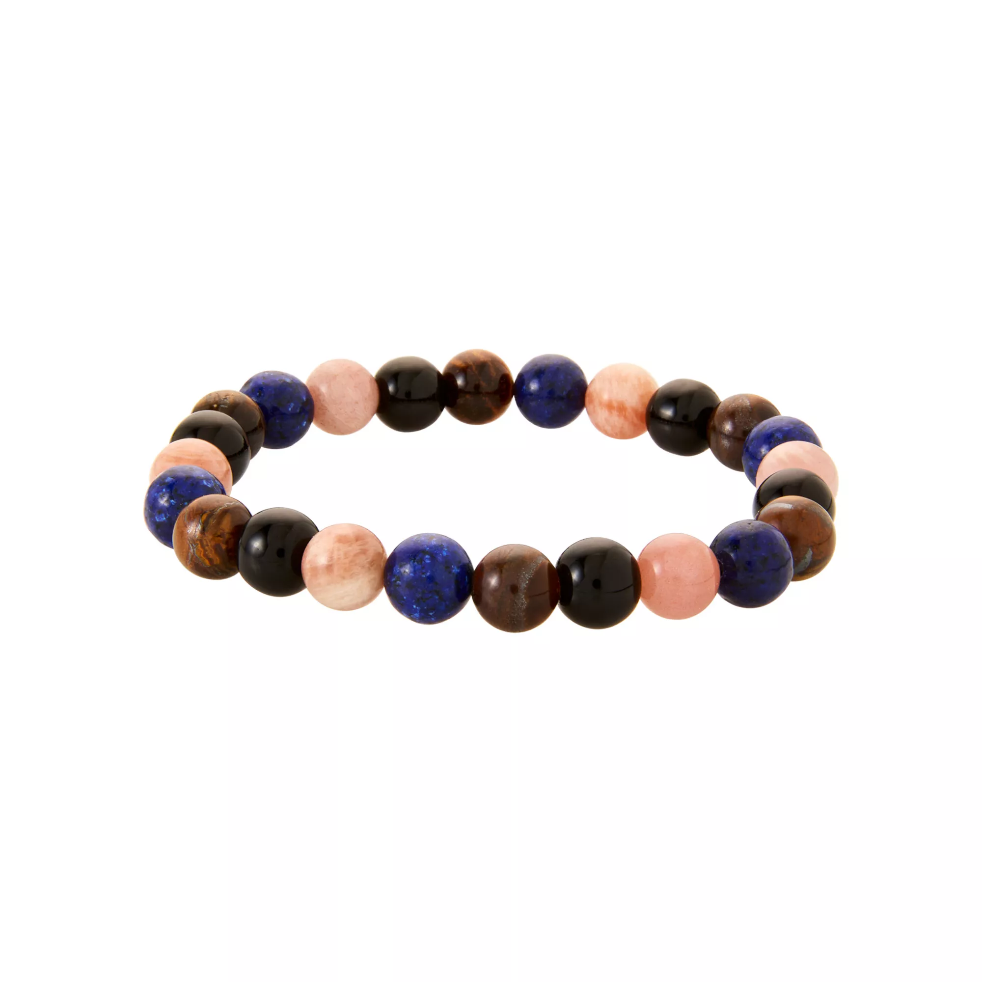 Tiger's Eye Strength Semi-Precious Beaded Bracelet at Spencer's