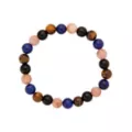 Tiger's Eye Strength Semi-Precious Beaded Bracelet at Spencer's