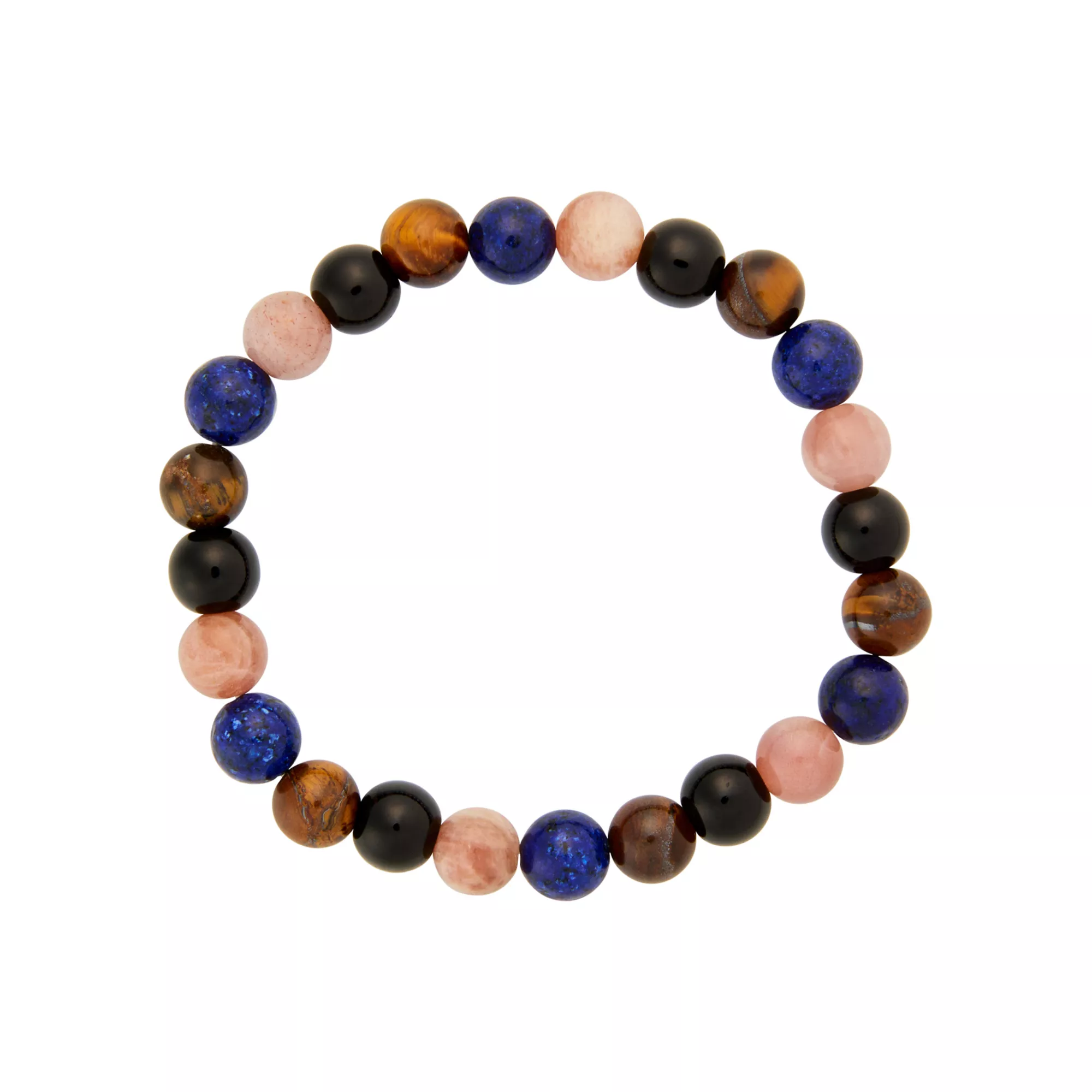 Tiger's Eye Strength Semi-Precious Beaded Bracelet at Spencer's