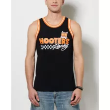 Black Hooters Racing Tank Top at Spencer's