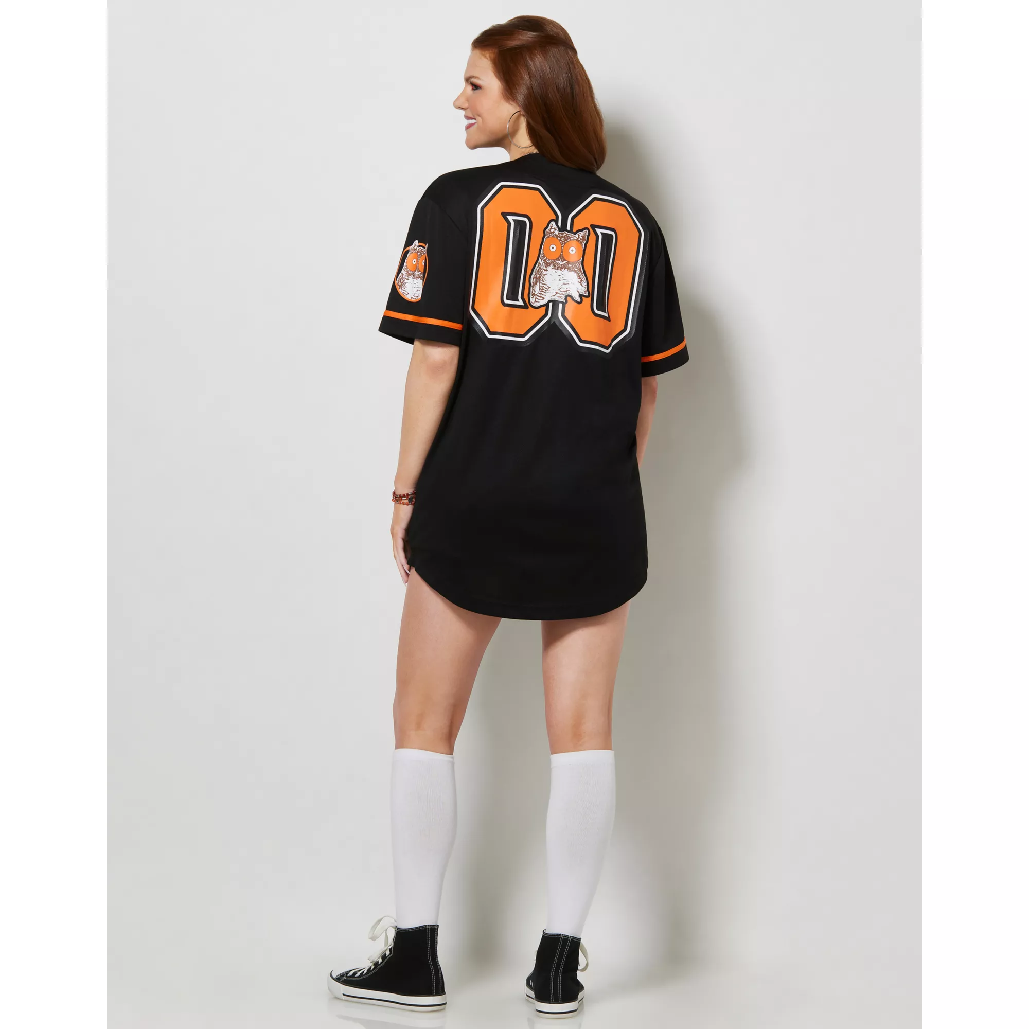 Black Hooters Racing Jersey at Spencer's