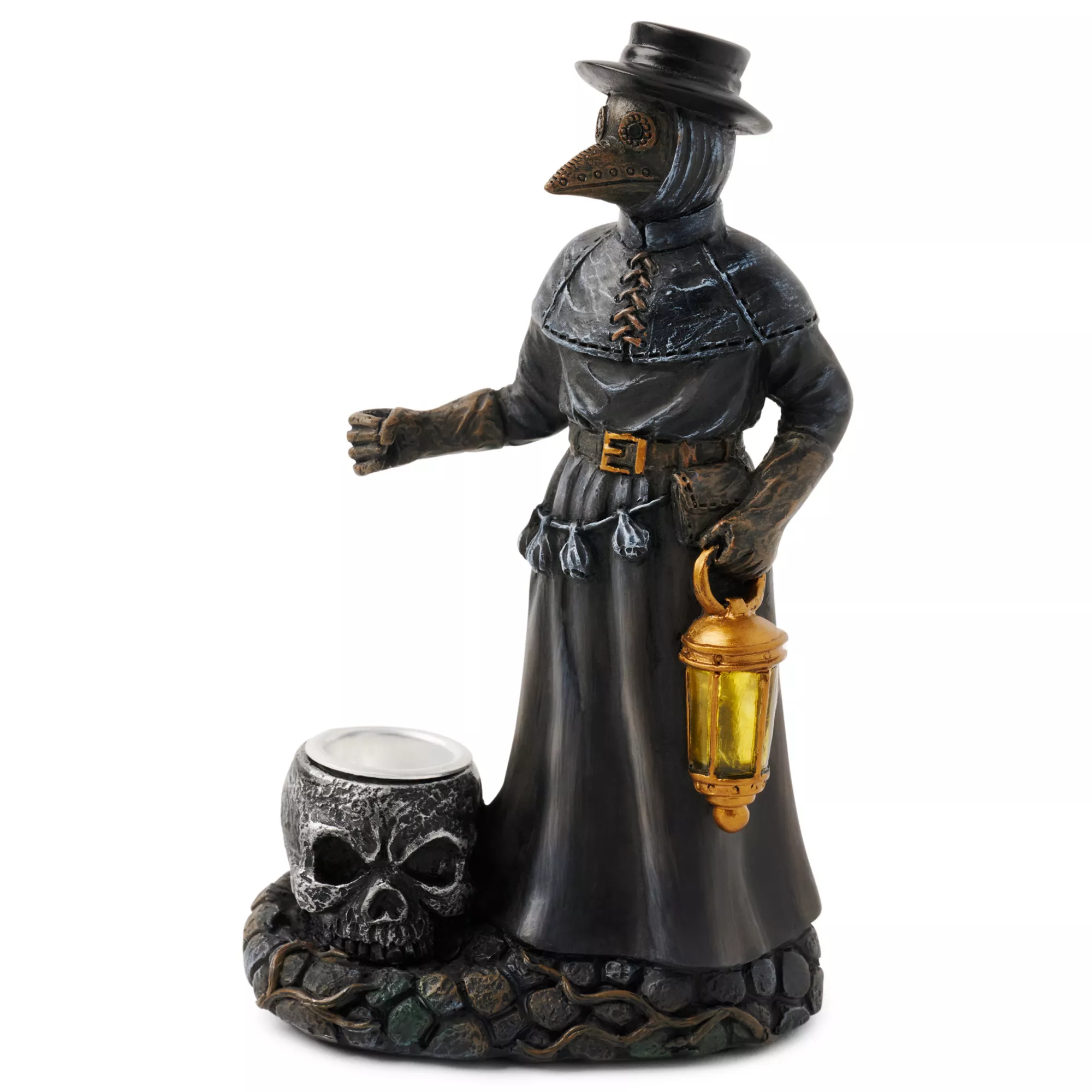 Lighted Plague Doctor Incense Burner at Spencer's