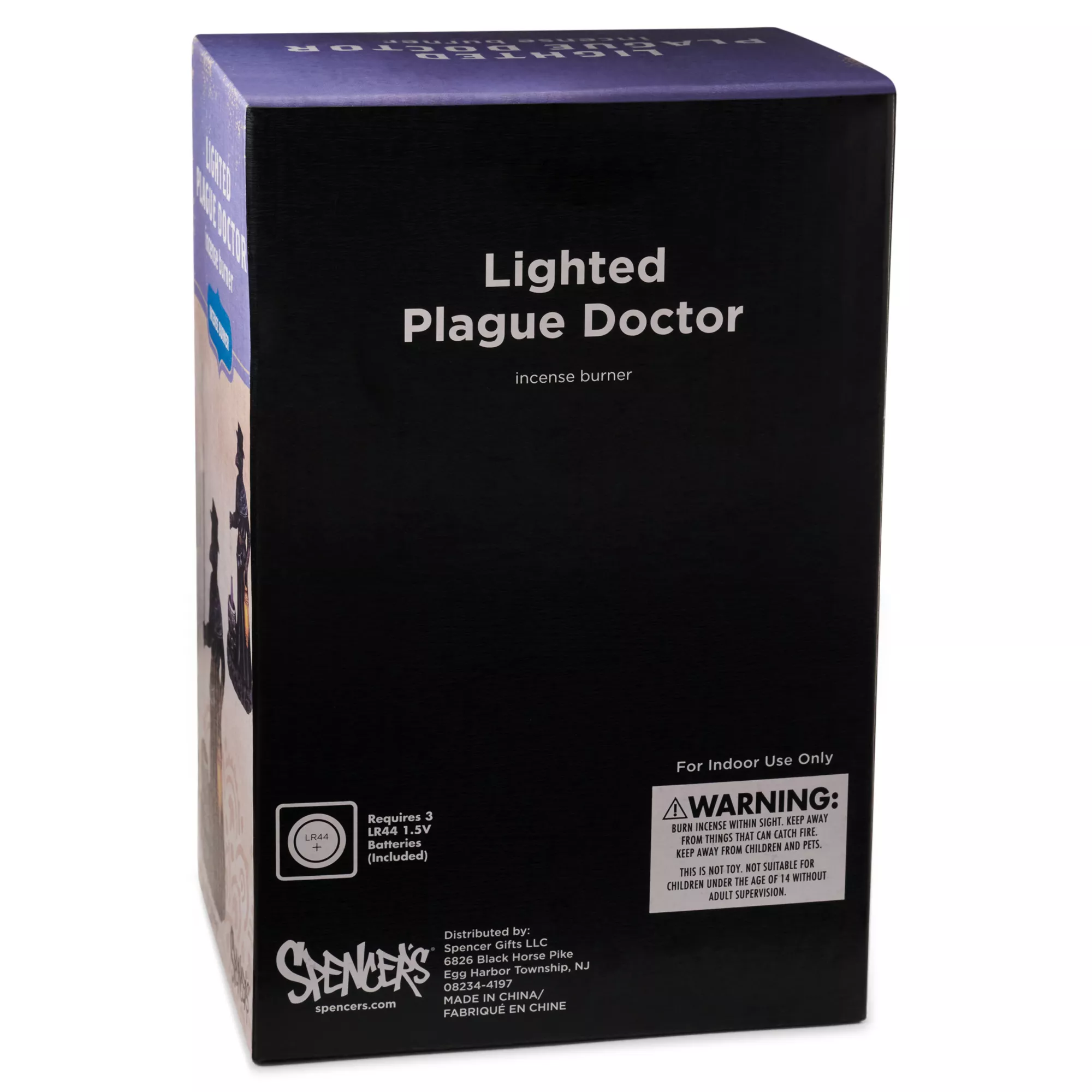 Lighted Plague Doctor Incense Burner at Spencer's