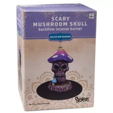 Scary Mushroom Skull Backflow Incense Burner at Spencer's