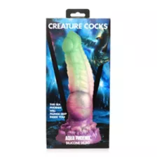 Creature Cocks Aqua Phoenix Dildo at Spencer's