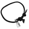 Black Heart Magnetic Long Distance Rope Bracelets - 2 Pack at Spencer's