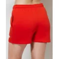 Red Hooters Sweatshorts at Spencer's