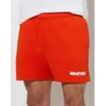 Red Hooters Sweatshorts at Spencer's