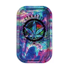 Rainbow Psychedelic Cannabis Ashtray at Spencer's