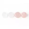 Multi-Pack Clear and Rose Quartz Stone Plugs - 2 Pair at Spencer's