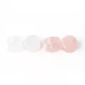 Multi-Pack Clear and Rose Quartz Stone Plugs - 2 Pair at Spencer's