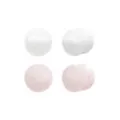 Multi-Pack Clear and Rose Quartz Stone Plugs - 2 Pair at Spencer's