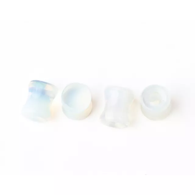 Multi-Pack Opalite Stone Plugs - 2 Pair at Spencer's
