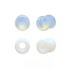 Multi-Pack Opalite Stone Plugs - 2 Pair at Spencer's