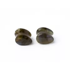 Labradorite Stone Teardrop Plugs at Spencer's