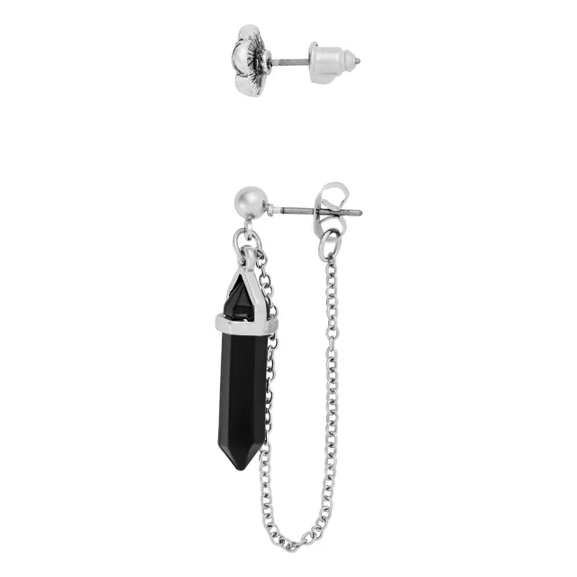 Multi-Pack Cross Snake Skull Earrings - 6 Pair at Spencer's