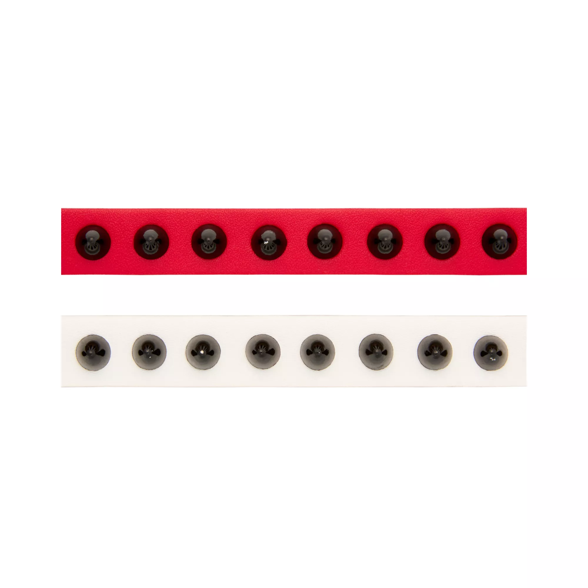 Multi-Pack Spike Red and White Bracelets - 2 Pack at Spencer's