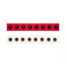 Multi-Pack Spike Red and White Bracelets - 2 Pack at Spencer's