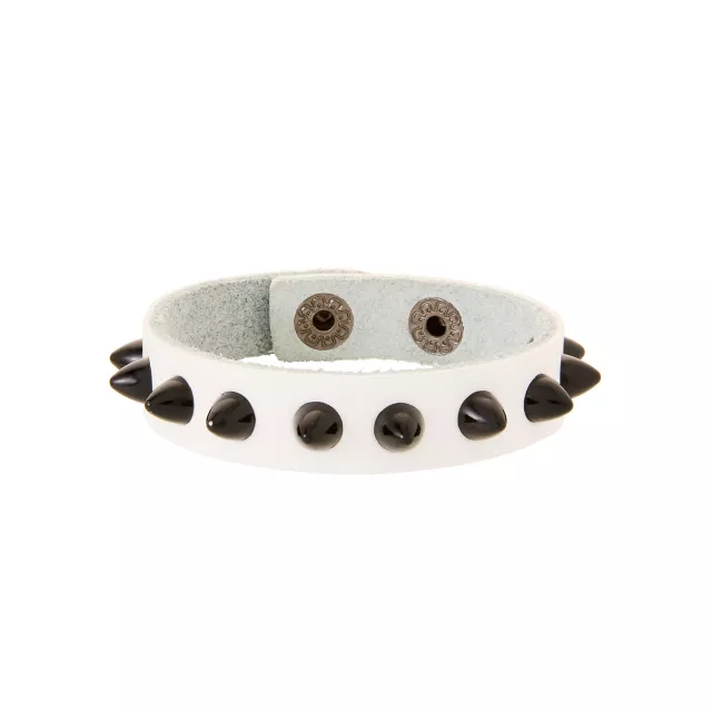 Multi-Pack Spike Red and White Bracelets - 2 Pack at Spencer's
