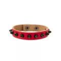 Multi-Pack Spike Red and White Bracelets - 2 Pack at Spencer's