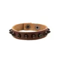 Multi-Pack Spike Brown and Black Bracelets - 2 Pack at Spencer's