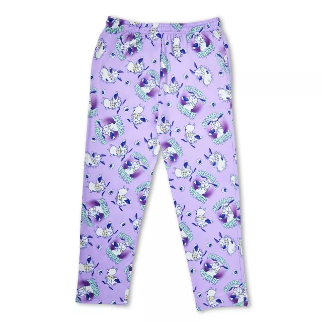Welcome to Nowhere Purple Lounge Pants - Courage the Cowardly Dog at Spencer's