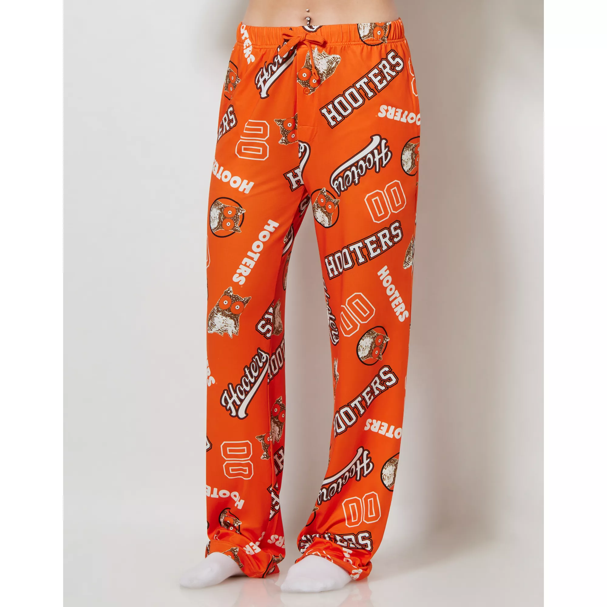 Hooters Orange Lounge Pants at Spencer's